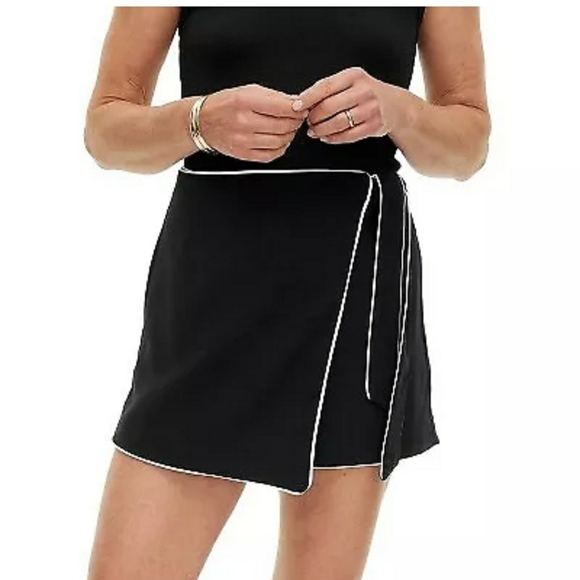 DVF for Target Women's Side Wrap Mini Skort - Picture 1 of 11